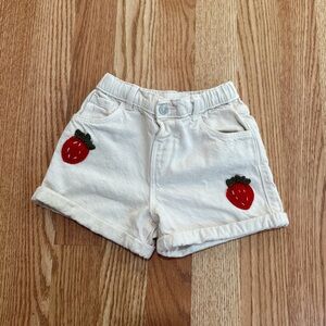 Zara strawberry shorts